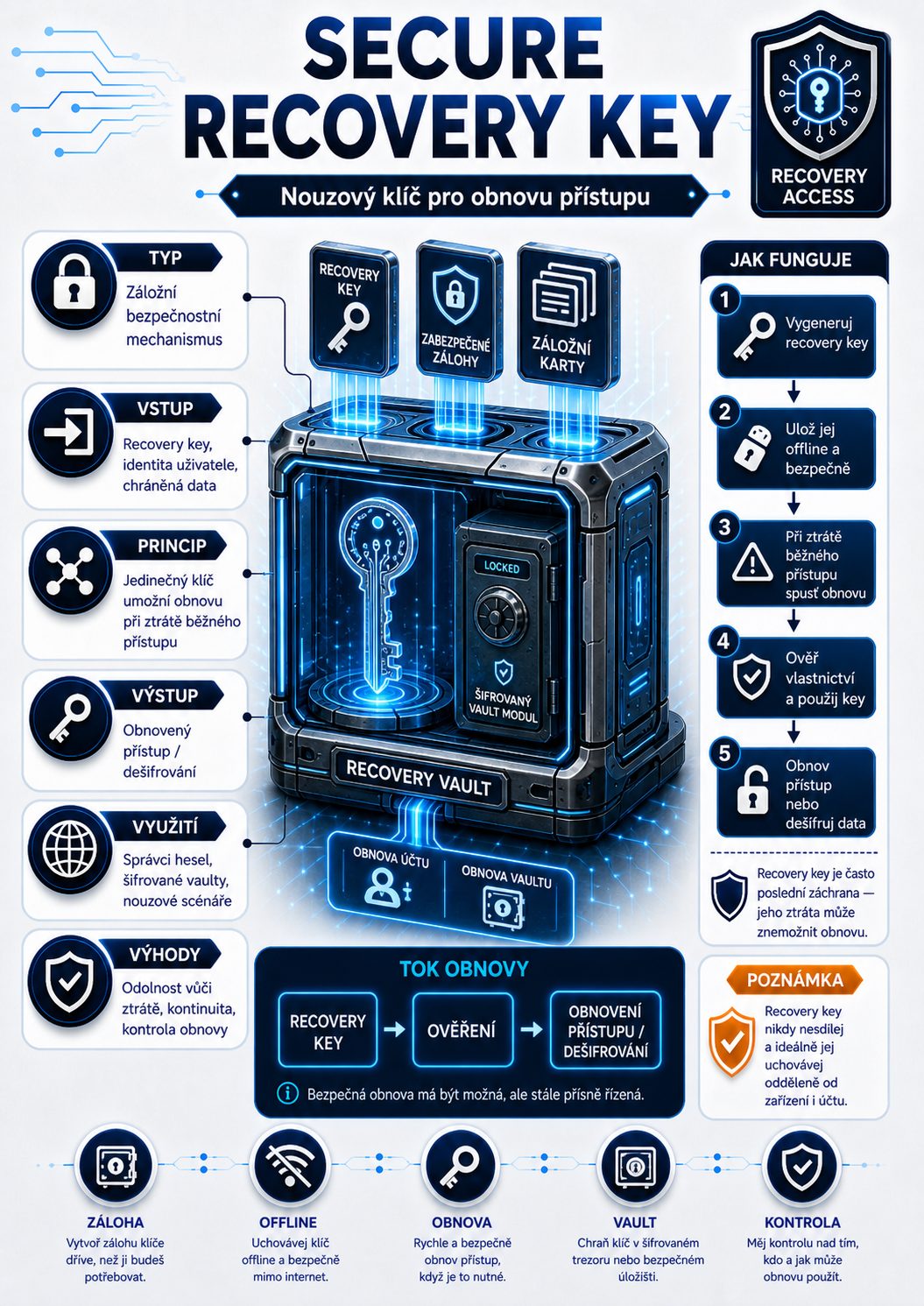 Secure Recovery Key